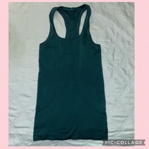 Lululemon Swiftly Tech Racerback Tank Green Jasper - Picture 4 of 7